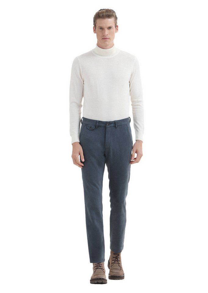 RAMSEY Chinohose Gewebte Freizeithose mit normaler Passform von RAMSEY