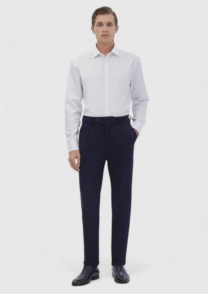 RAMSEY Chinohose Gestrickte Freizeithose mit normaler Passform von RAMSEY