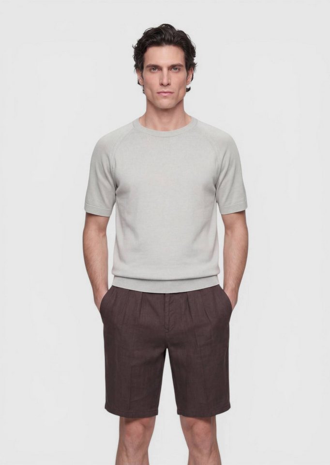 RAMSEY Longpullover Beige Strickmode von RAMSEY
