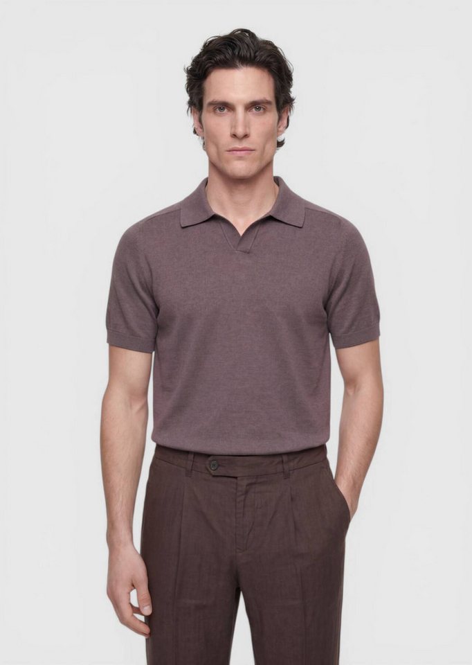 RAMSEY Longpullover Dunkelpflaume Strickmode von RAMSEY