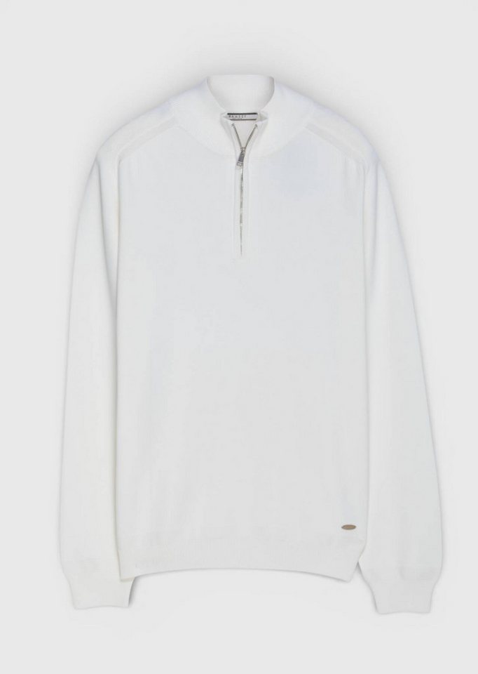 RAMSEY Longpullover Ecru Strickpullover von RAMSEY