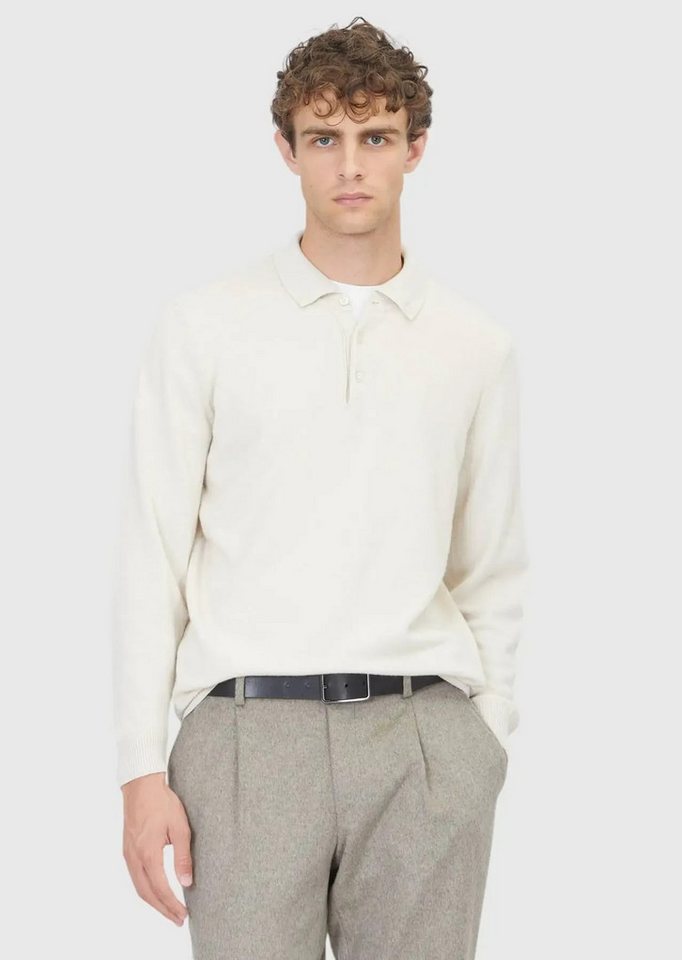 RAMSEY Longpullover Ecru Strickpullover von RAMSEY