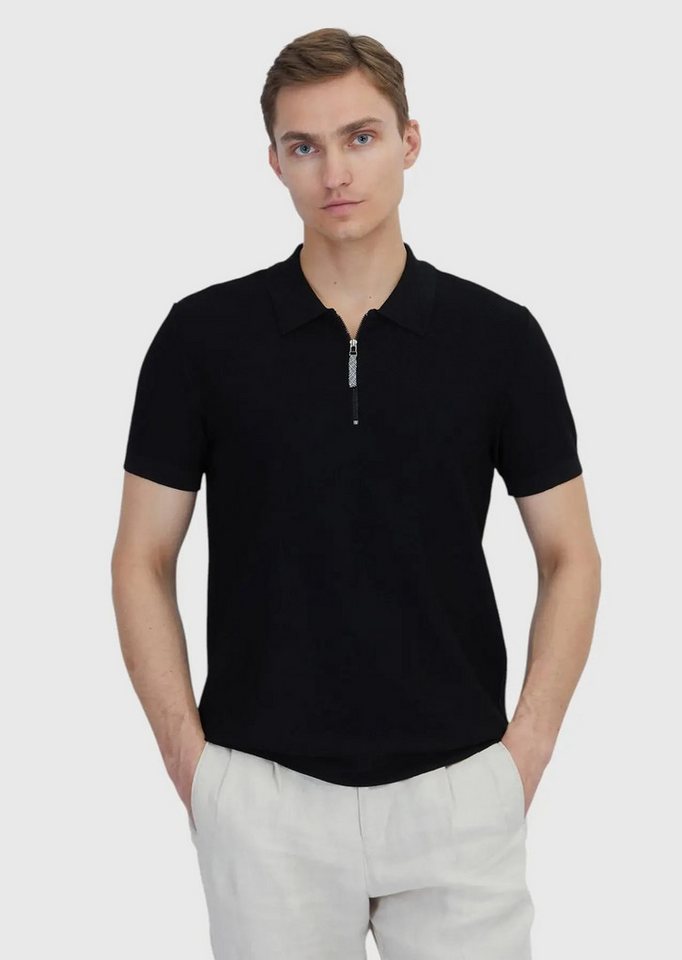 RAMSEY Longpullover KazakBlack Strickpullover von RAMSEY