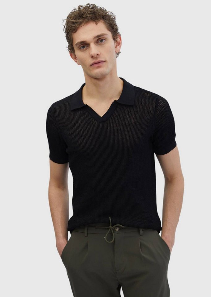 RAMSEY Longpullover KazakBlack Strickpullover von RAMSEY