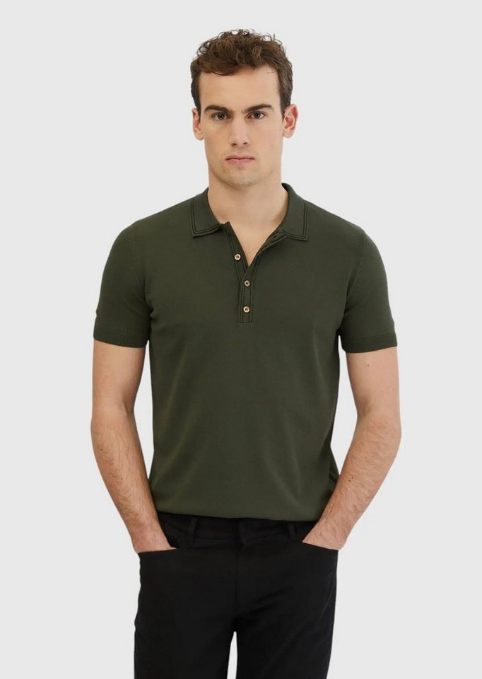 RAMSEY Longpullover KazakKnitted Haki Sweater von RAMSEY