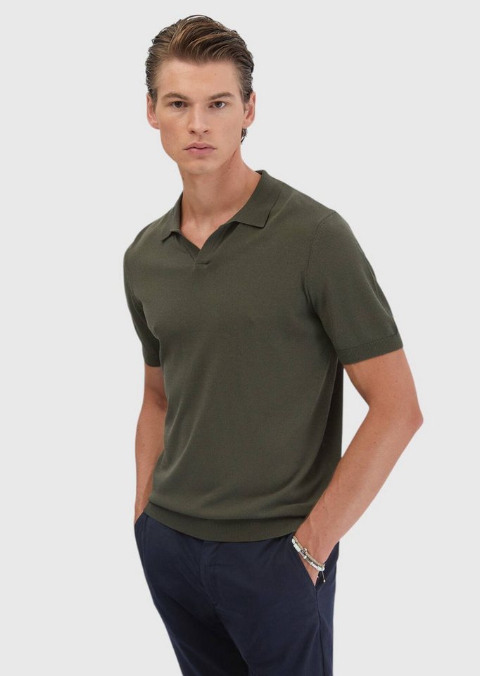 RAMSEY Longpullover KazakKnitted Haki Sweater von RAMSEY