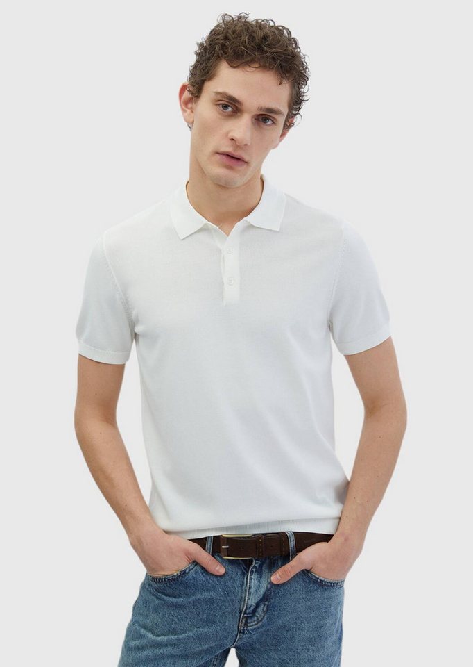 RAMSEY Longpullover KazakWhite Strickpullover von RAMSEY