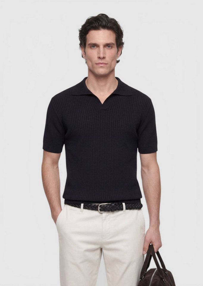 RAMSEY Longpullover Schwarze Strickmode von RAMSEY