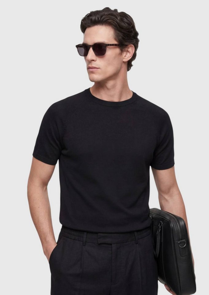 RAMSEY Longpullover Schwarze Strickmode von RAMSEY