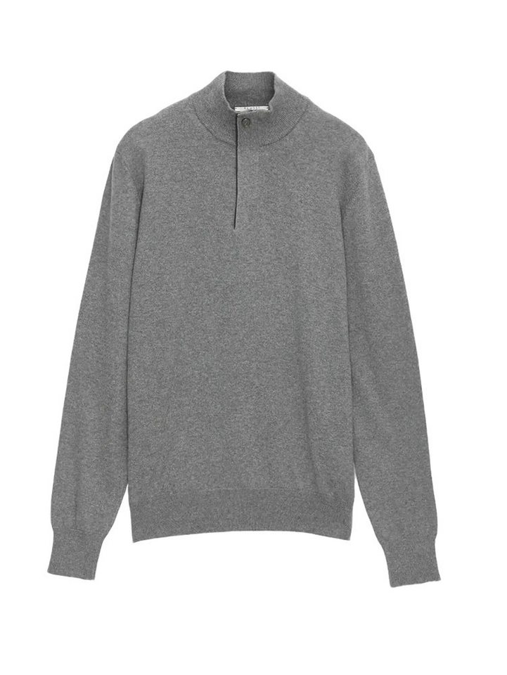 RAMSEY Longpullover Strickpullover „Harte Kohle“ von RAMSEY