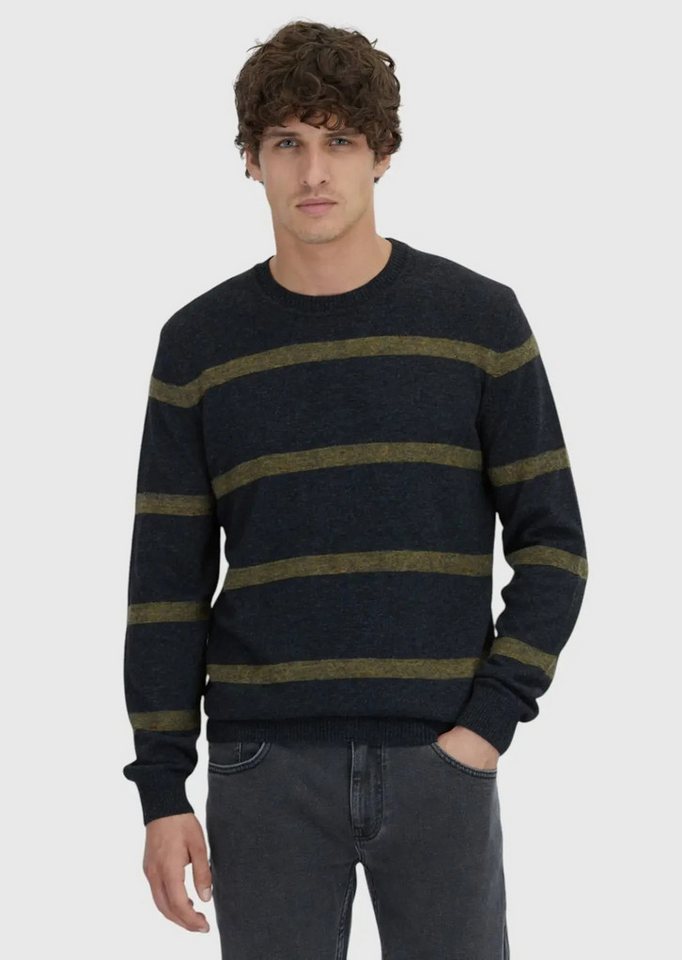 RAMSEY Longpullover Strickpullover „Harte Kohle“ von RAMSEY