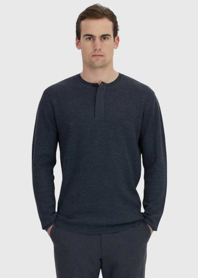 RAMSEY Longpullover Strickpullover „Harte Kohle“ von RAMSEY