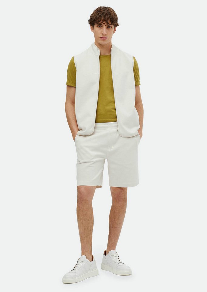 RAMSEY Shorts Gestrickte Jogging-Fit-Bermuda aus legerer Baumwollmischung von RAMSEY