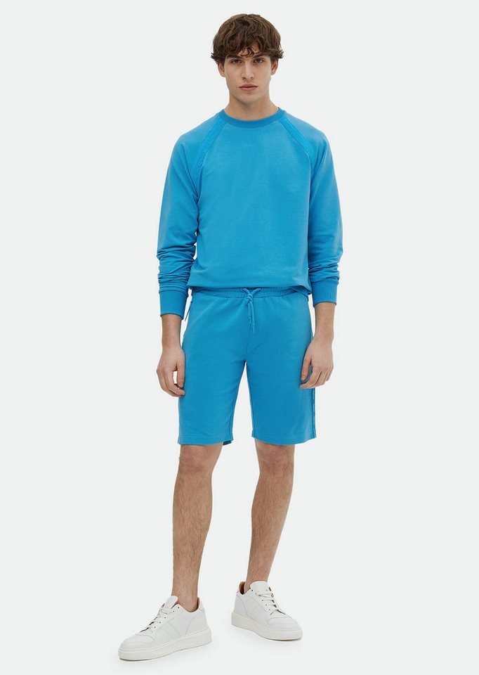 RAMSEY Shorts Gestrickte Jogging-Fit-Bermuda aus sportlicher Baumwollmischung von RAMSEY