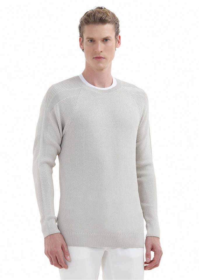RAMSEY Sweater Stone-Strickpullover von RAMSEY
