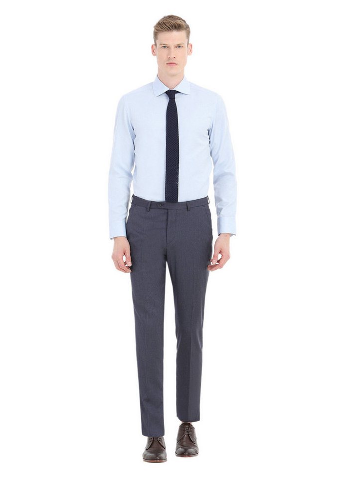 RAMSEY T-Shirt Schlichtes, schmal geschnittenes, gewebtes, klassisches Hemd aus Baumw von RAMSEY