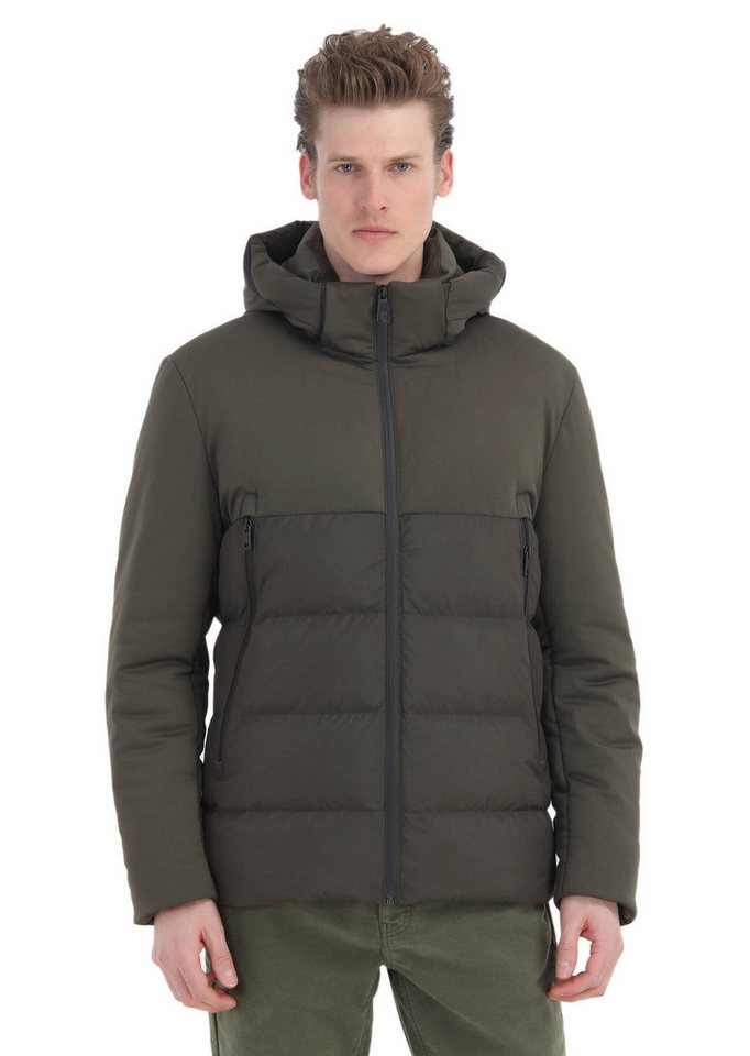 RAMSEY Winterjacke Khaki Webmantel von RAMSEY