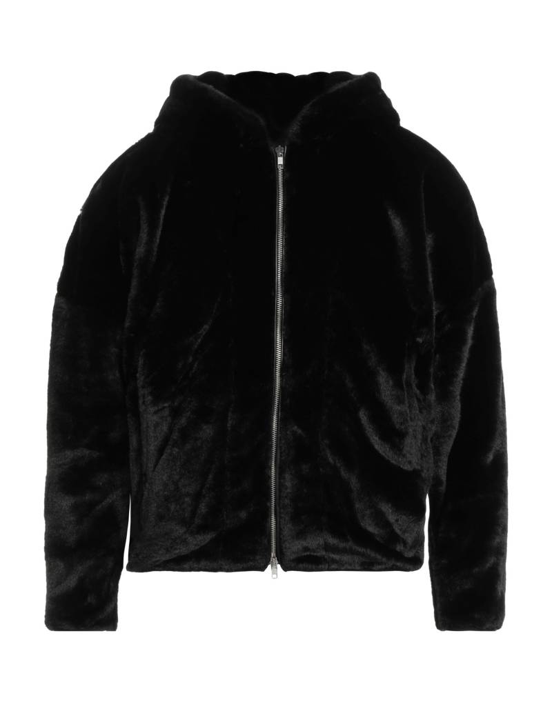 RANDOM IDENTITIES Shearling- & Kunstfell Herren Schwarz von RANDOM IDENTITIES