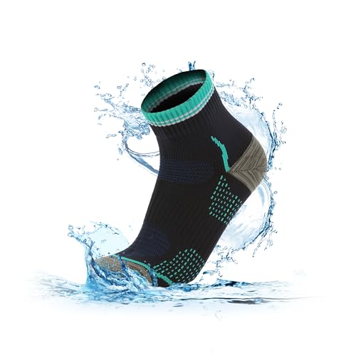 RANDY SUN Unisex Wasserdichte Socken, Atmungsaktive Outdoor Socken für Radfahren Wandern Golf 1 Paar von RANDY SUN