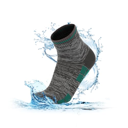 RANDY SUN Unisex Wasserdichte Socken, Atmungsaktive Outdoor Socken für Radfahren Wandern Golf 1 Paar von RANDY SUN