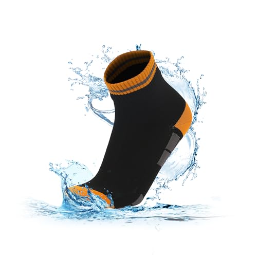 RANDY SUN Unisex Wasserdichte Socken, Atmungsaktive Outdoor Socken für Radfahren Wandern Golf 1 Paar von RANDY SUN