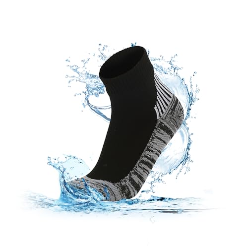 RANDY SUN CoolMax Wasserdichte Socken Herren Damen, Atmungsaktiv & Kältebeständig für Outdoor, Wassersport, Wandern, Radfahren, Skifahren - Allwetter-Funktionssocken von RANDY SUN
