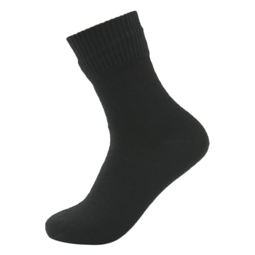 RANDY SUN Wasserdichte, atmungsaktive Socken, SGS-zertifiziert, Unisex, für Skifahren, Trekking, Wandern, Waten, Trail, 1 Paar, 1 Paar, Schwarz, M von RANDY SUN