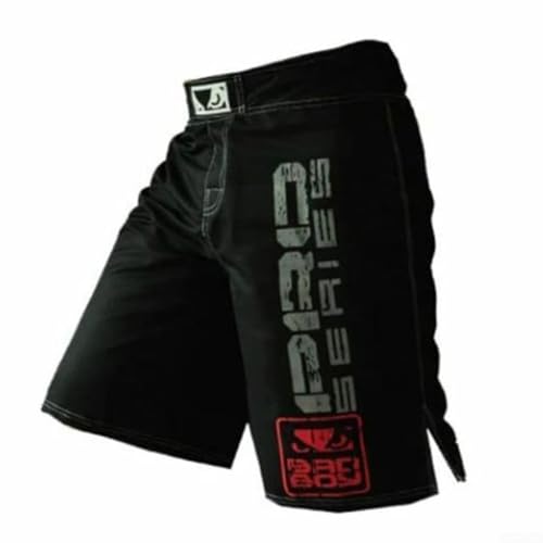 Kickboxen Sport Fitness Trunks, MMA Fight Shorts für Muay Thai Training, atmungsaktives Material (L) von RANRAO