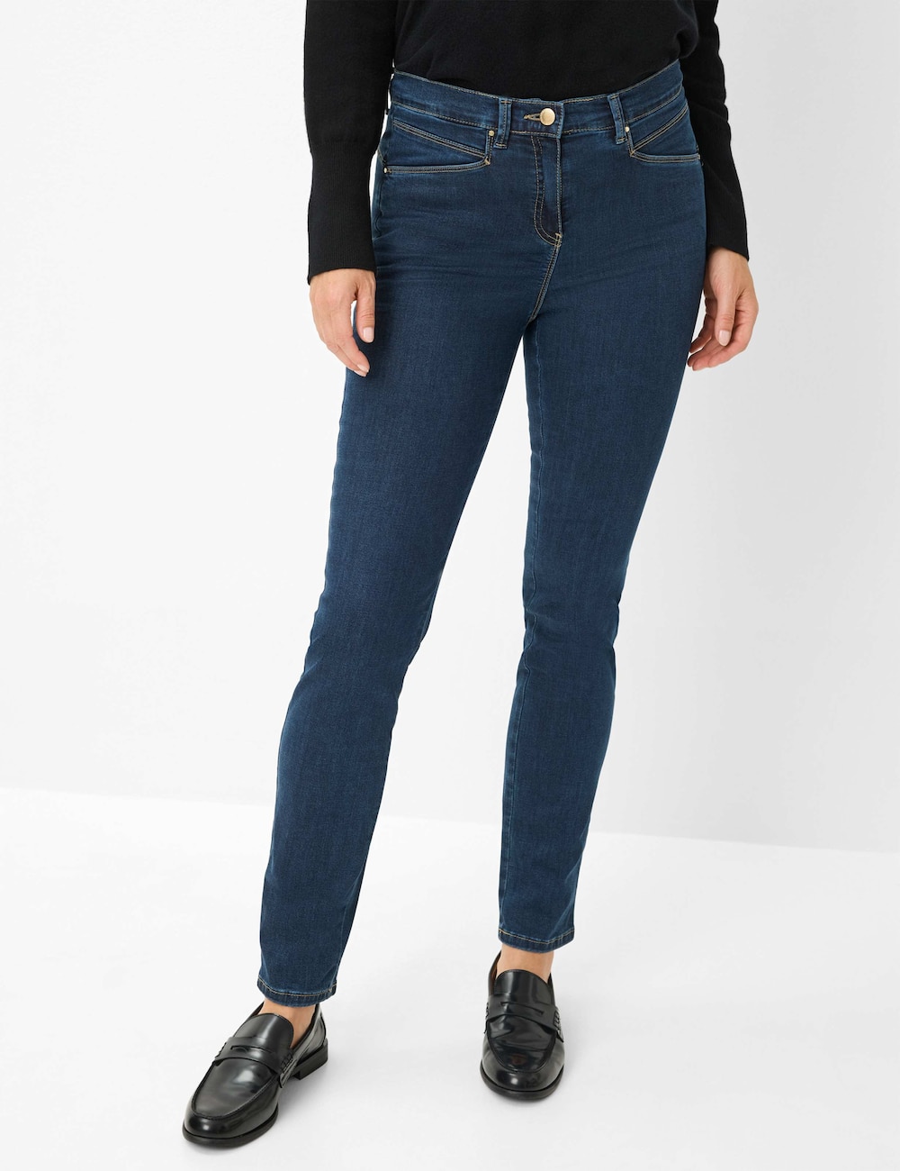 Große Größen Style LUCA Jeans, Damen, grau, Größe: 42, Baumwolle/Synthetische Fasern, Happy Size DE Women von RAPHAELA by BRAX