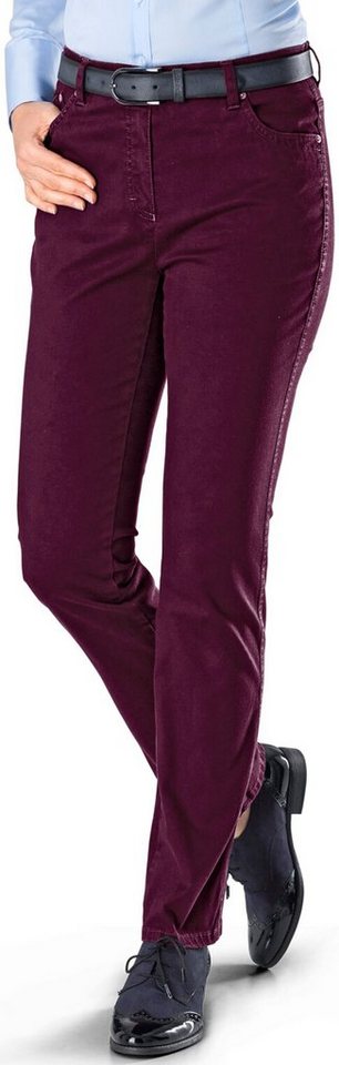 RAPHAELA by BRAX Stoffhose RAPHAELA BY BRAX Winter-Baumwollhose Ina beere von RAPHAELA by BRAX