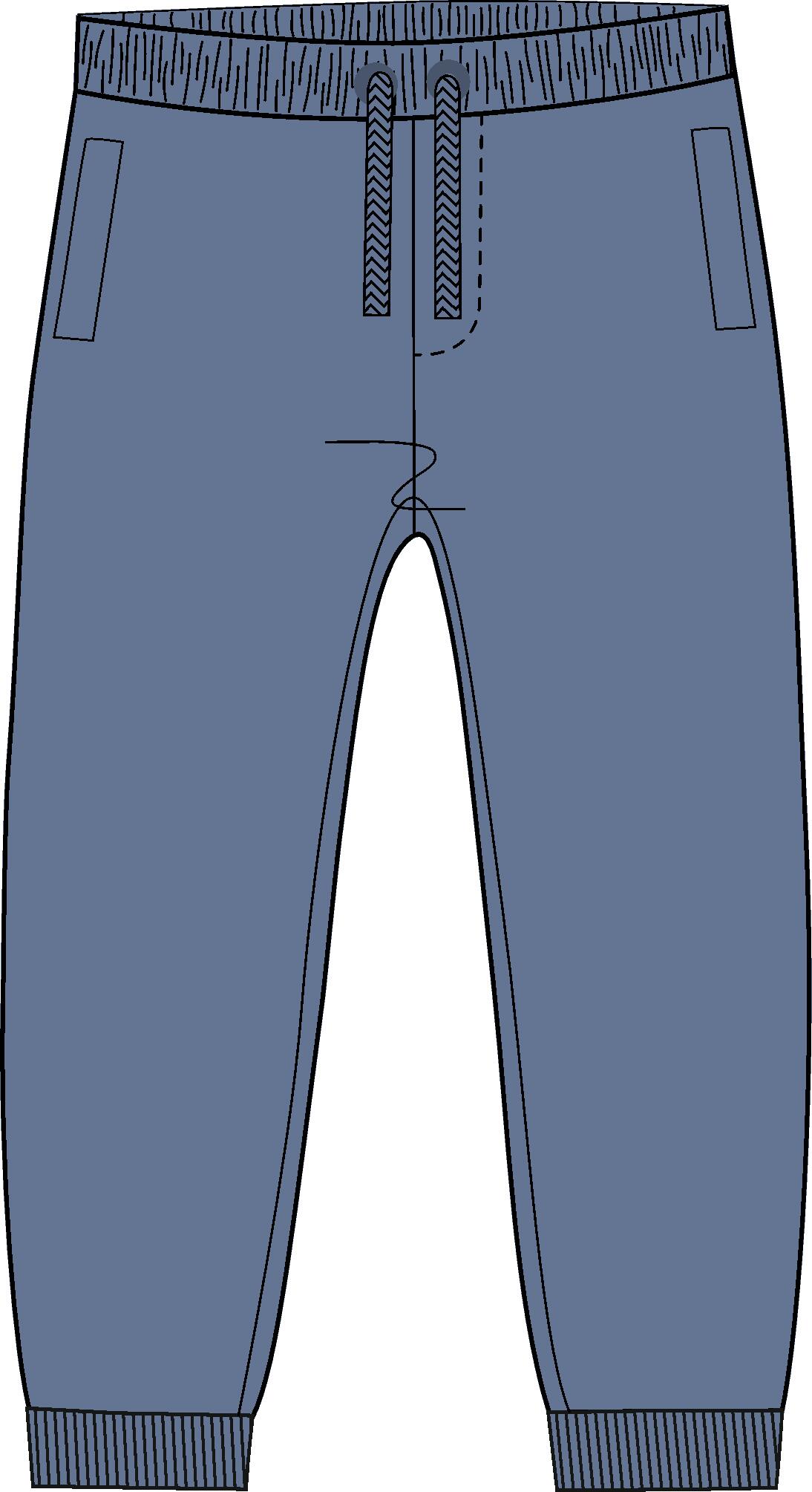 ATTENTION - Kn.-Jogginghose steel blue von ATTENTION