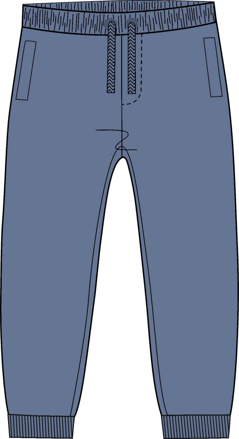 ATTENTION - Kn.-Jogginghose steel blue von ATTENTION