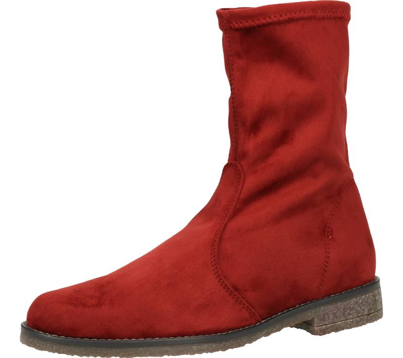 RAPISARDI Damen Stiefelette modische High-Top Boots Made in Italy Bordeauxrot von RAPISARDI