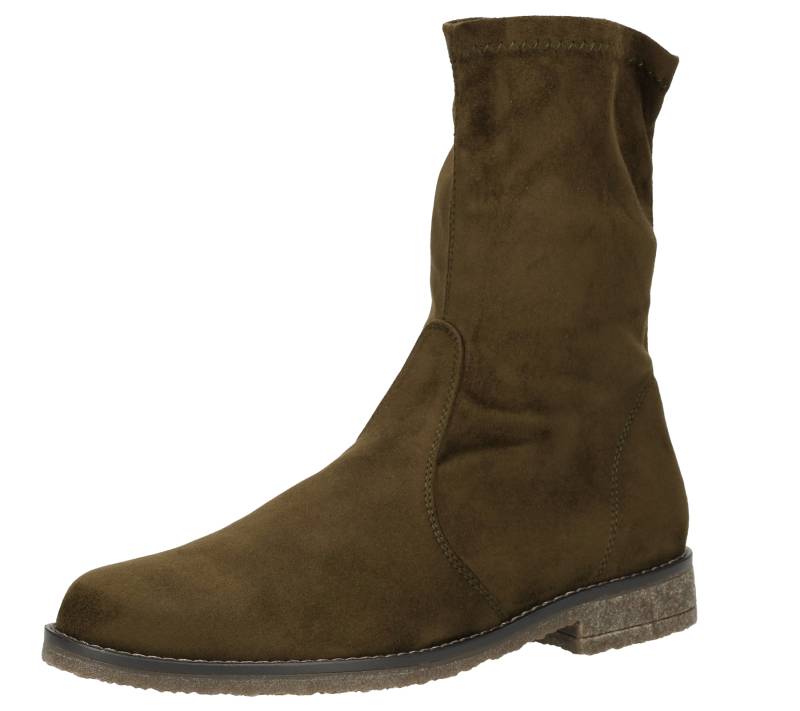 RAPISARDI Damen Stiefelette modische High-Top Boots Made in Italy DW20-C15.2-CM09 Grün von RAPISARDI