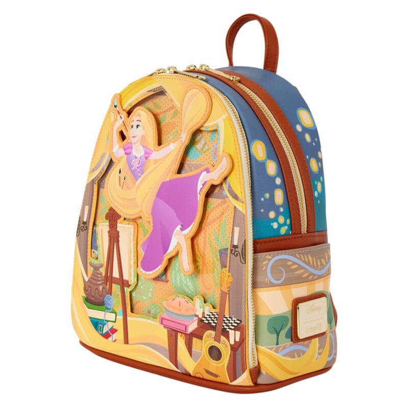 Rapunzel Loungefly - Painting Mini-Rucksack multicolor von RAPUNZEL