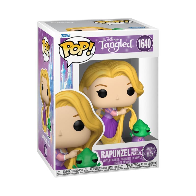 Rapunzel & Pascal (15th Anniversary) Vinyl Figur 1640 - Funko Pop! Figur - Funko Shop Deutschland - Lizenzierter Fanartikel von RAPUNZEL