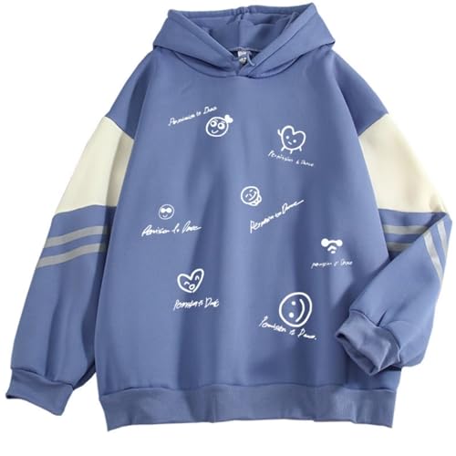 K-Pop Fans Hoodies Herren JiMin Suga Agust D Hip Hop Sweatshirts Damen Jin RM Jung Kook Permission to Dance Hoody Pullover, Kpop to Dance Blue-2, 48 von RAQUE