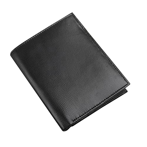 Herren Weiches Echtleder Notecase Wallet Schwarz Oyster Card Holder 55 von RAS WALLETS