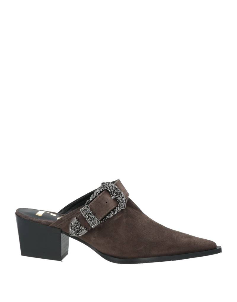 RAS Mules & Clogs Damen Maulwurfsgrau von RAS