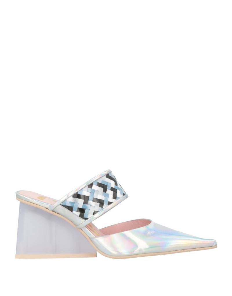 RAS Mules & Clogs Damen Silber von RAS