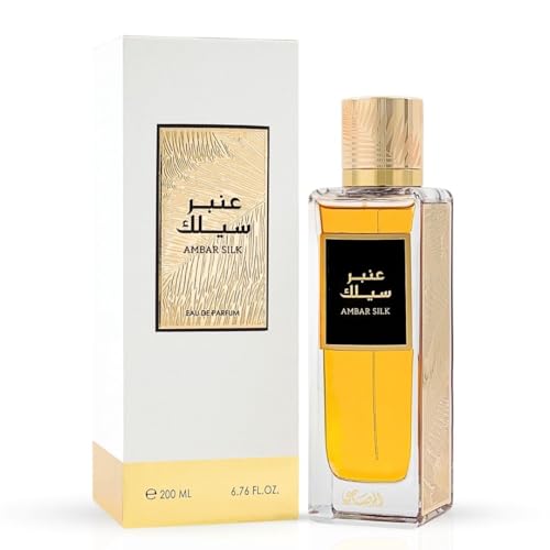 Ambar Silk by Rasasi für Uni – 6,76 oz EDP Spray von RASASI