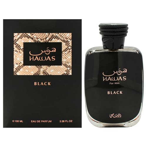 Rasasi Hawas Black for Men Eau de Parfum, Spray, 100 ml von RASASI