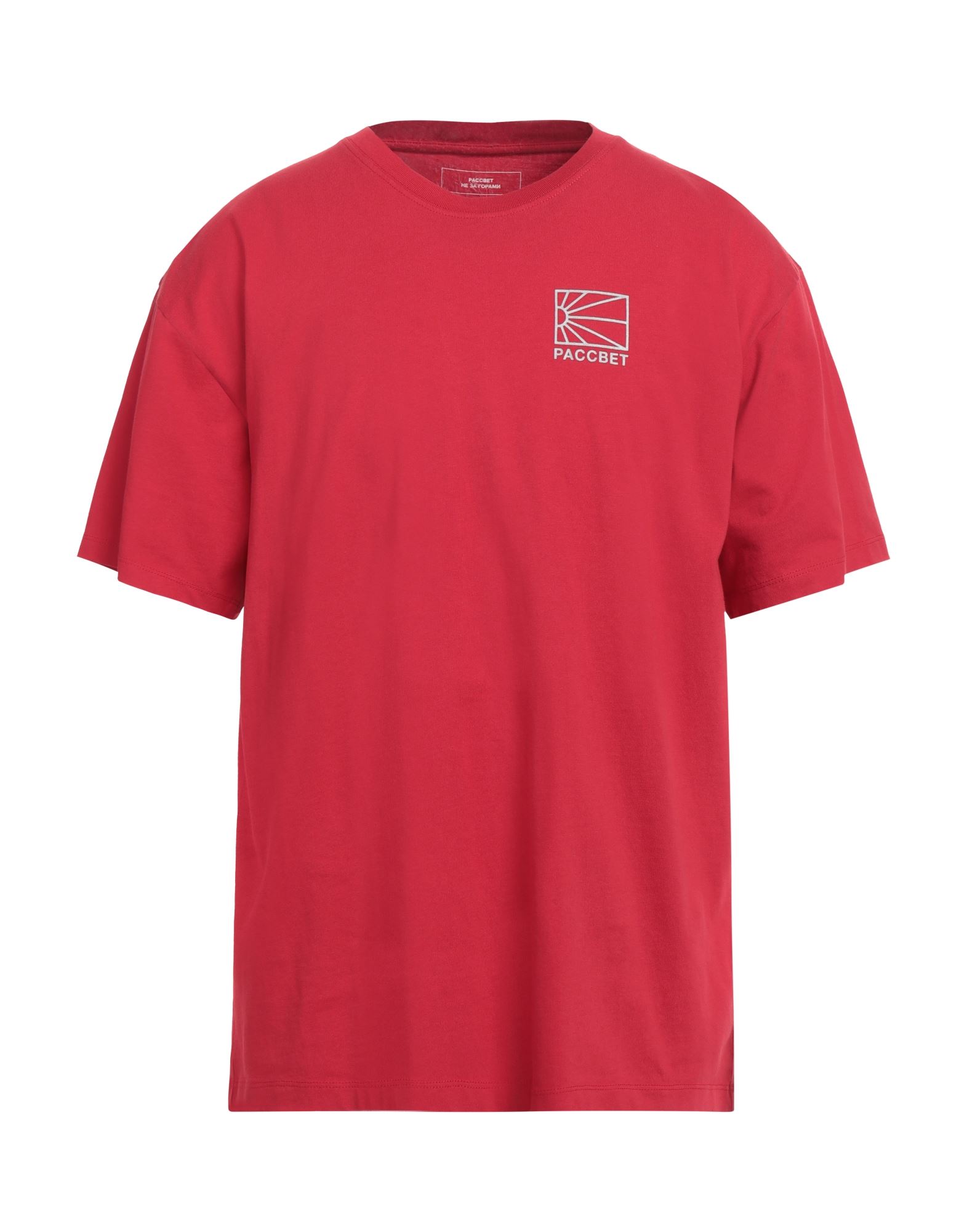 RASSVET T-shirts Herren Rot von RASSVET