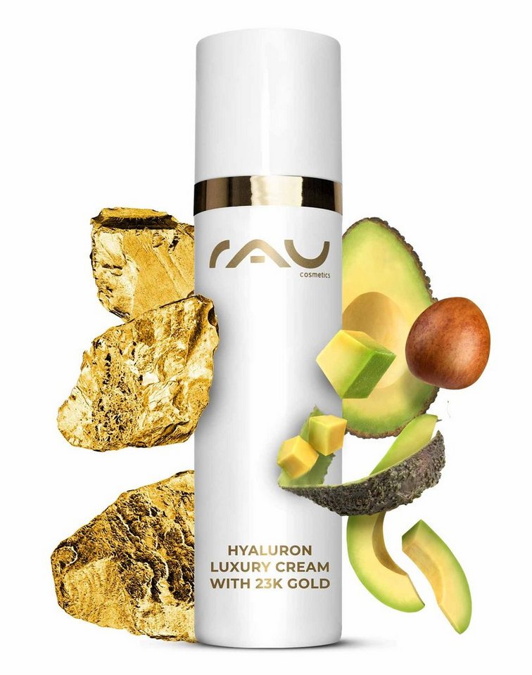 RAU Cosmetics Anti-Aging-Creme Hyaluron Luxury Cream with 23kt Gold von RAU Cosmetics