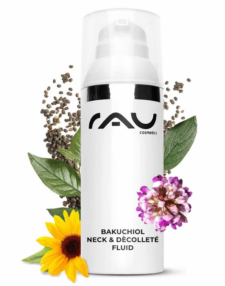 RAU Cosmetics Dekolletee-Creme-Fluid RAU Cosmetics Bakuchiol Neck- & Decolletee Fluid von RAU Cosmetics