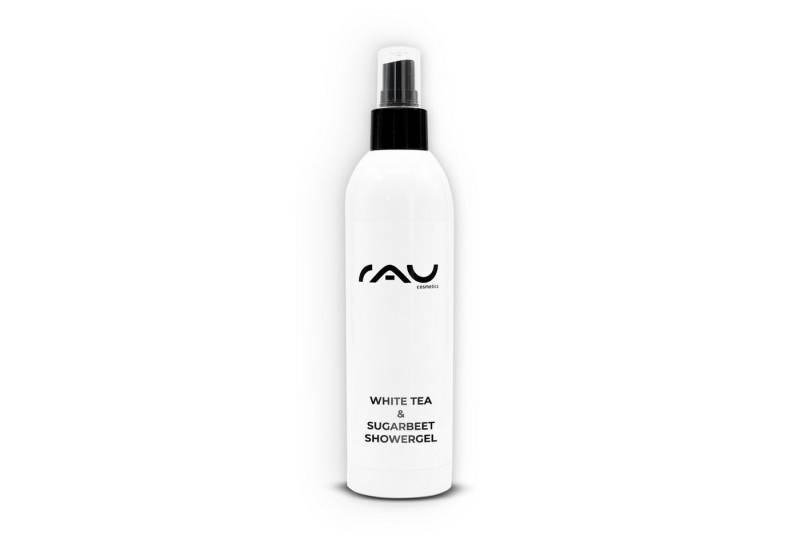 RAU Cosmetics Duschgel RAU Cosmetics White Tea & Sugarbeet Showergel 250 ml Duschgel von RAU Cosmetics