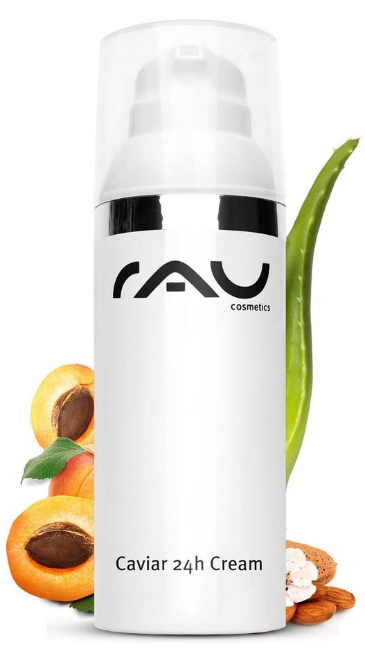 RAU Cosmetics Gesichtspflege Caviar 24h Cream wirkstoffreiche Hautpflege Creme mit Caviar Extrakt, Anti-Aging von RAU Cosmetics