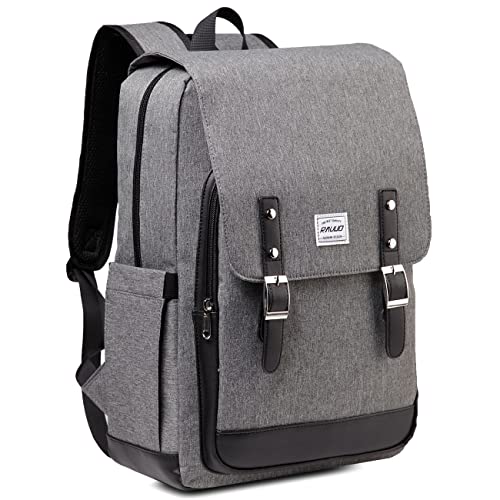 RAVUO Rucksack Männer, Leichtgewicht Schule Büchertasche 15.6 Laptop Reise Tagesrucksack Teenager College Tasche Casual Travel Daypack von RAVUO