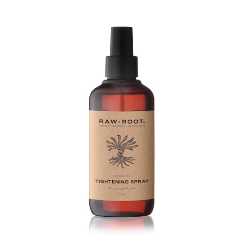 RAW ROOTs | Dreadlock Tightening Spray 200ml | Enchanted Forest | Straffungsspray – reduziert loses Haar & erfrischt Dreadlocks | Naturkosmetik vegan nachhaltig mit Aloe Vera von RAW ROOTs