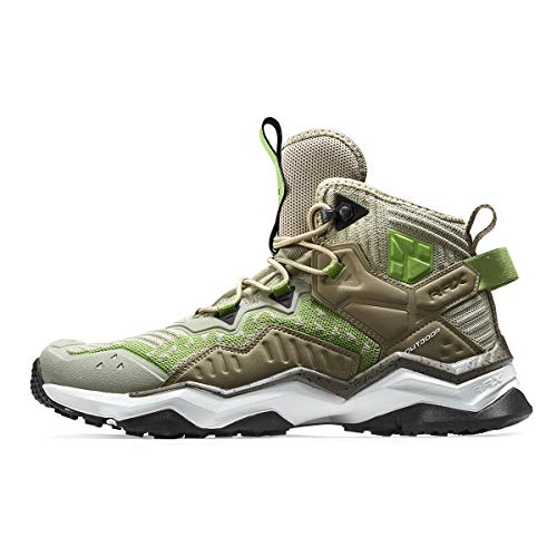 RAX Jungle Wolf Herren Wanderschuhe, wasserdicht, für Camping, Rucksackreisen, Braun (khaki), 41 EU von RAX